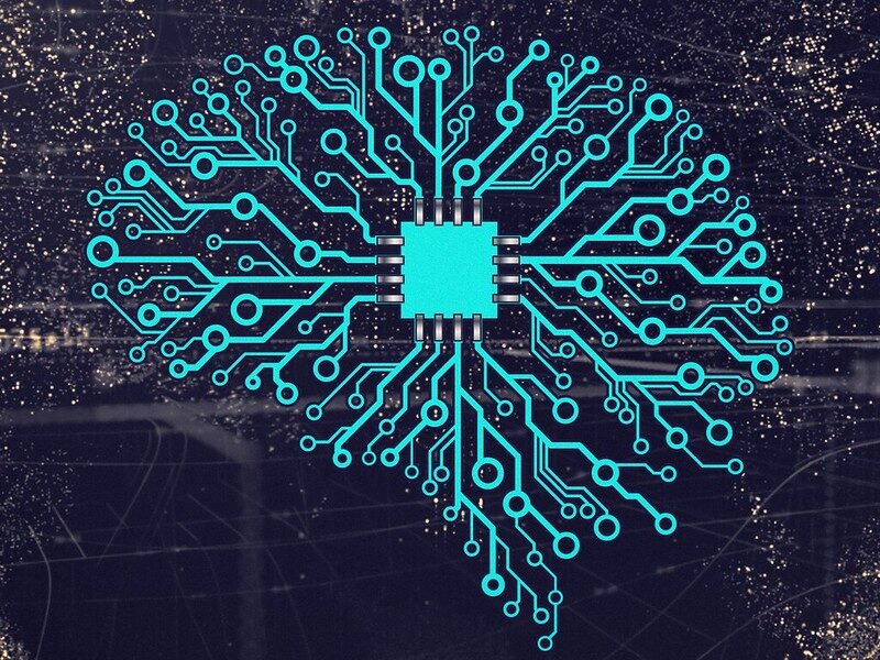 representação artística das redes neurais